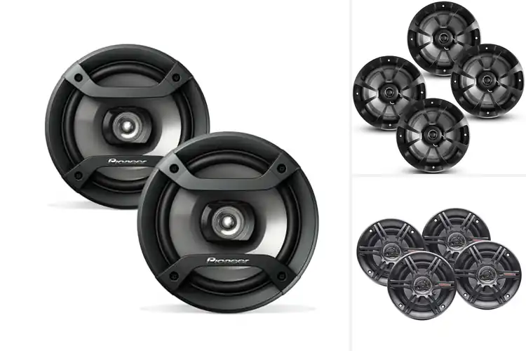 Detailed view of Best 2 Pair Car Speakers