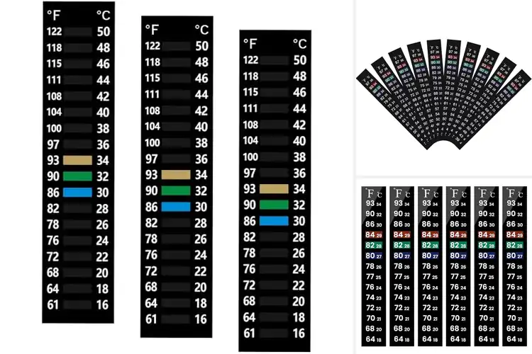 Detailed view of Best Adhesive Temperature Strips For Fish Tanks