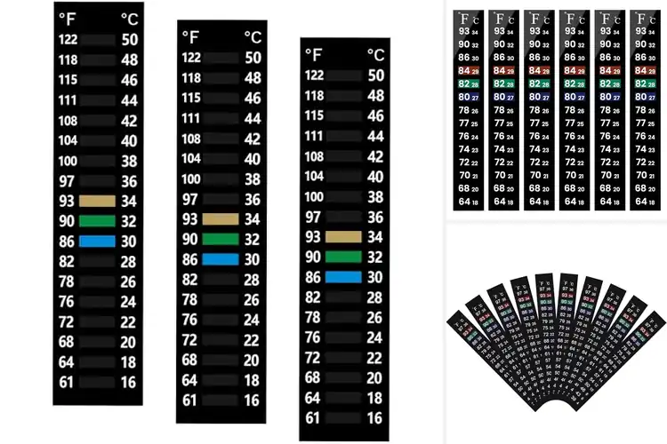 Detailed view of Best Adhesive Temperature Strips For Inside Tank