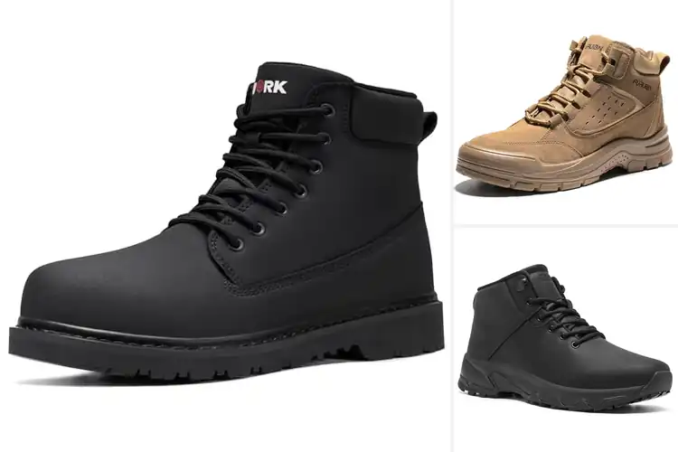 Detailed view of Best Anti Slip Work Boots
