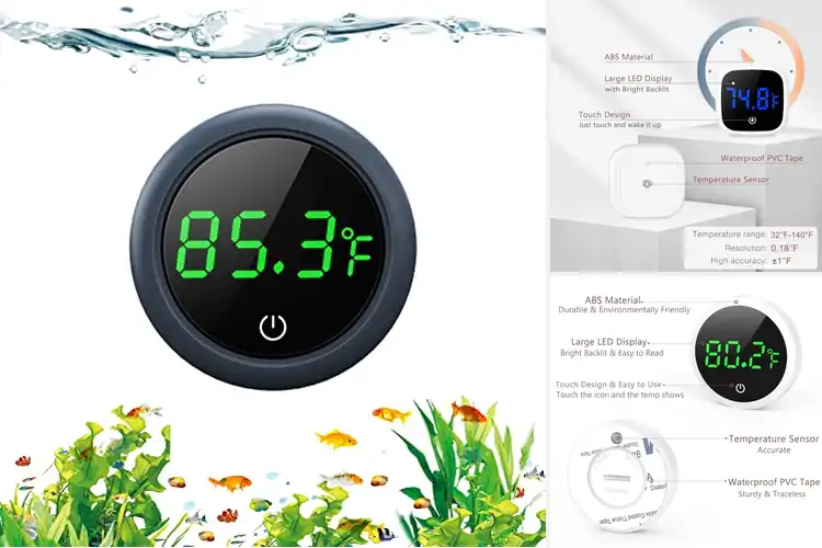 Detailed view of Best Aquatic Pet Thermometers: Accurate & Easy to Use