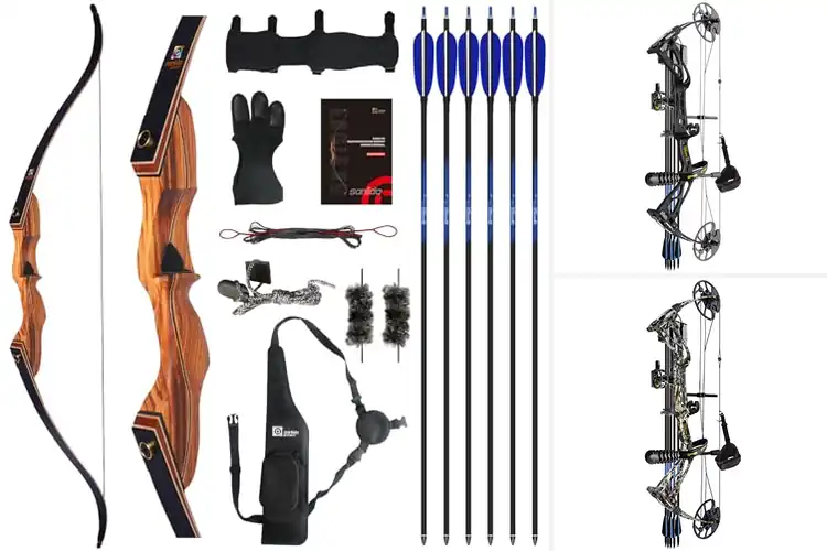 Detailed view of Best Archery Bow Packages