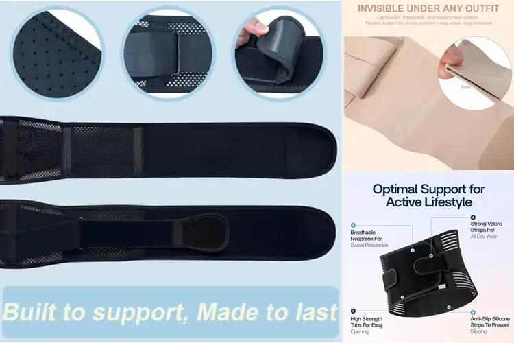 Detailed view of Best Breathable Back Brace For All Day Comfort