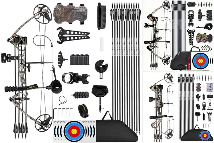 Detailed view of Best Camo Hunting Bows