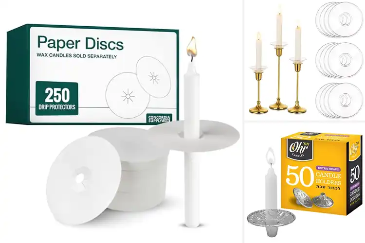 Detailed view of Best Candle Drip Protectors
