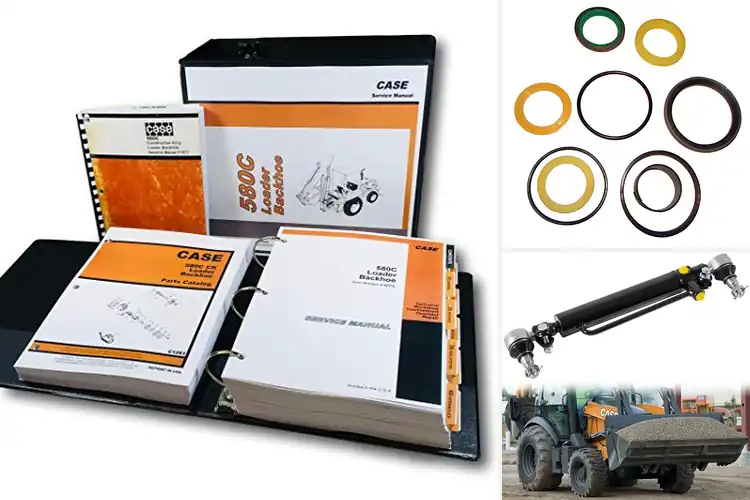 Detailed view of Best Case Backhoe Loader Parts