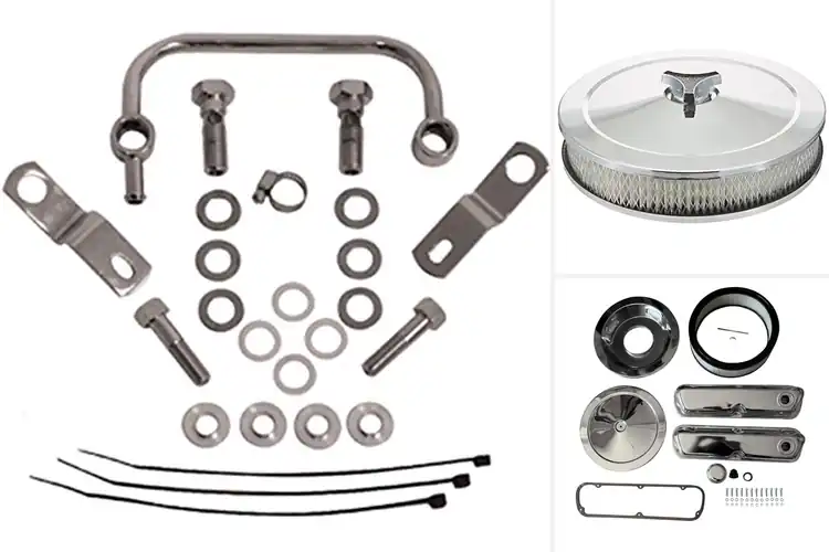 Detailed view of Best Chrome Breather Kits