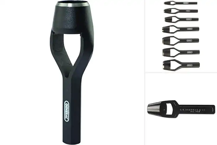 Detailed view of Best Clear Arch Punches Metal Arch