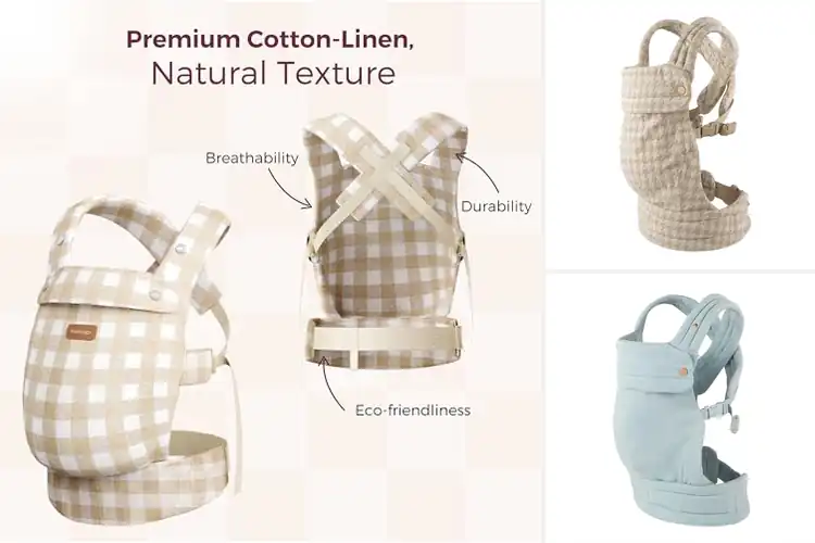 Detailed view of Best Cotton Baby Carriers