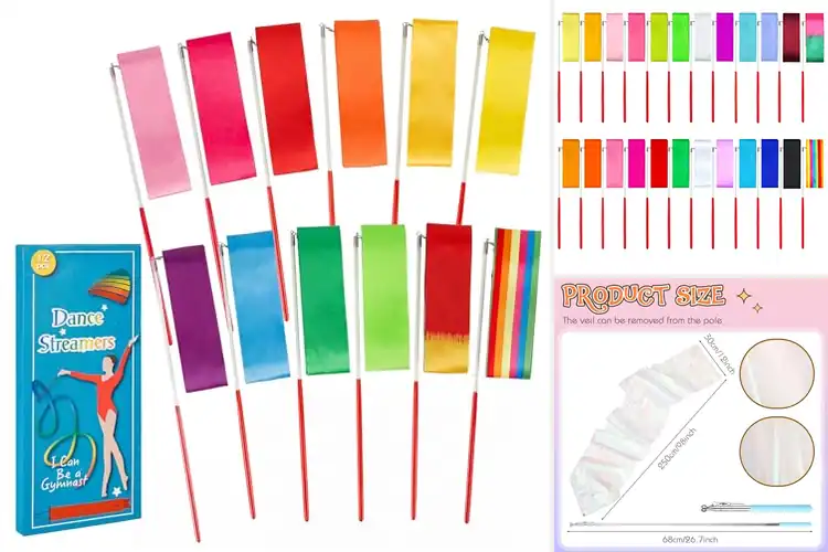 Detailed view of Best Dance Streamer Ribbons: Top 10 Picks for Colorful Fun