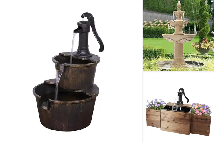 Detailed view of Best Decorative Yard Fountains