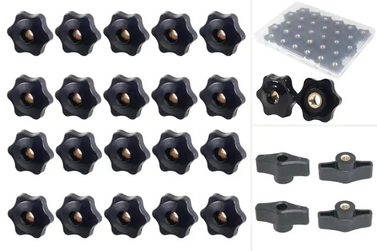 Detailed view of Best DIY Installation Nuts Knobs