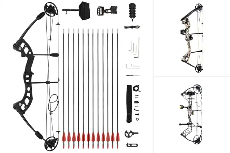 Detailed view of Best Dual Cam Compound Bows