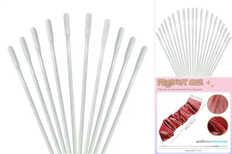 Detailed view of Best Durable Fiberglass Rod Streamers