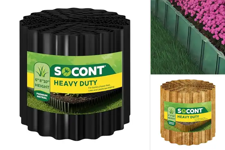 Detailed view of Best Durable Landscape Borders