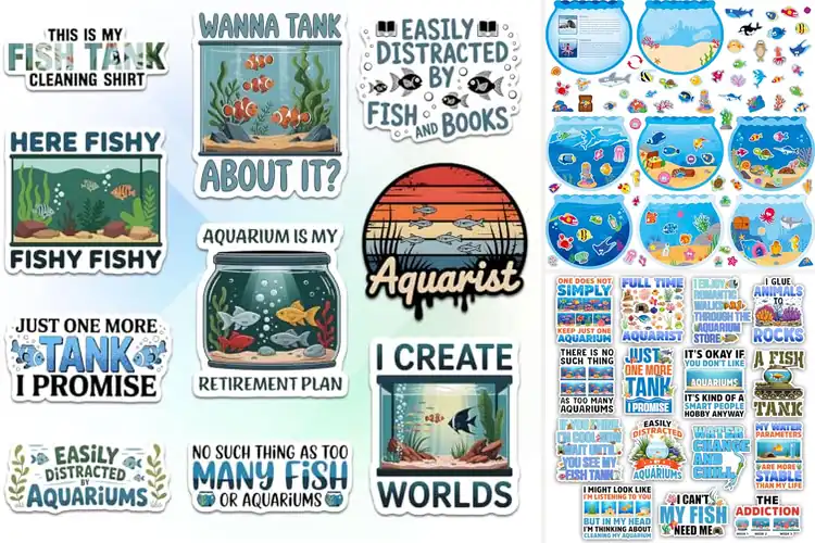 Detailed view of Best Fish Tank Stickers