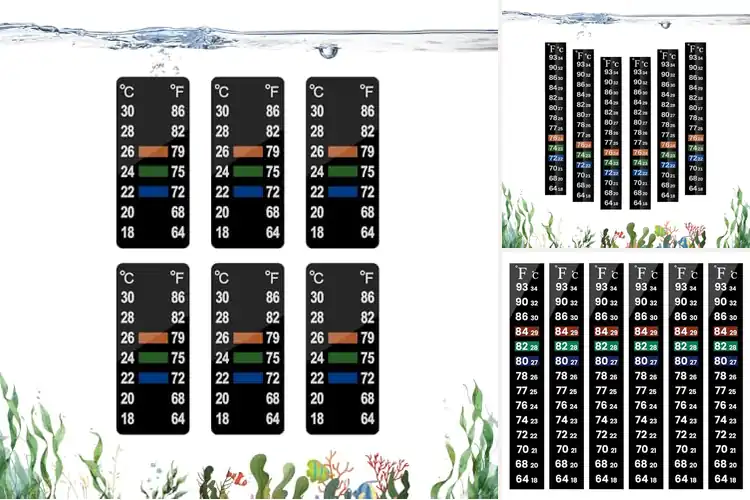 Detailed view of Best Fish Tank Temperature Stickers