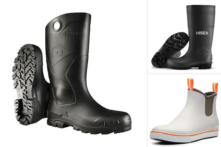 Detailed view of Best Fishing Rubber Boots