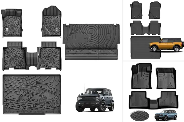 Detailed view of Best Floor Mats for Ford Bronco