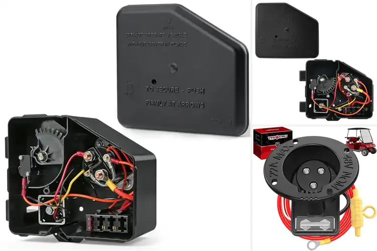 Detailed view of Best Golf Cart Electrical Components