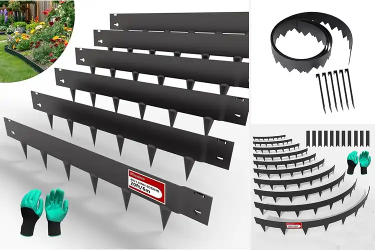 Detailed view of Best Hammer-In Lawn Edgings
