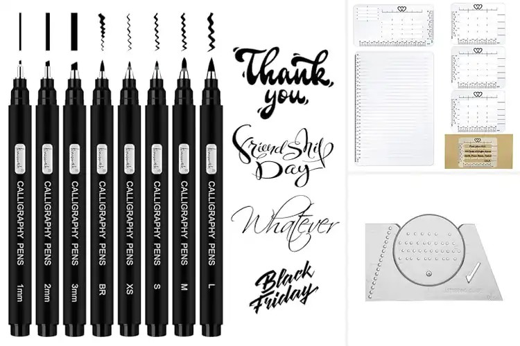 Detailed view of Best Hand Lettering Tools: Top 10 Picks to Elevate Your Art