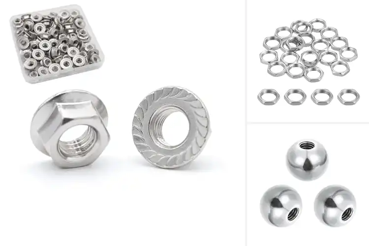 Detailed view of Best Industrial Machinery Nuts