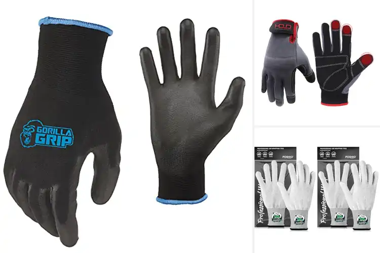 Detailed view of Best Installation Gloves: Top Picks for Comfort & Safety
