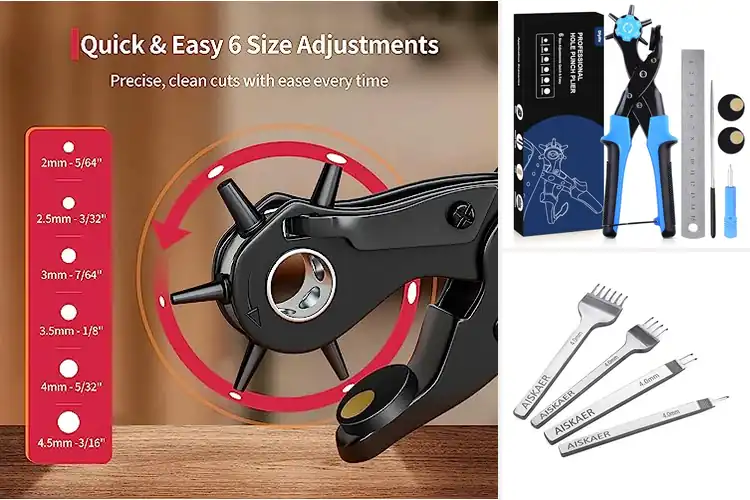 Detailed view of Best Leather Punching Tools: Perfect Holes Every Time