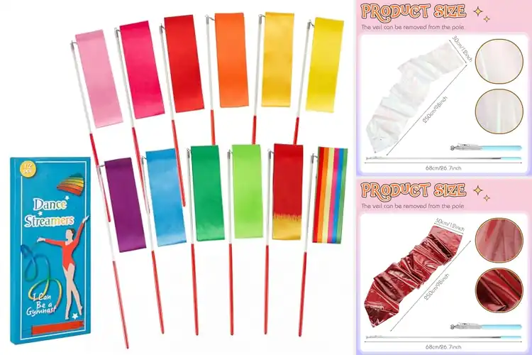 Detailed view of Best Lightweight Dance Streamers