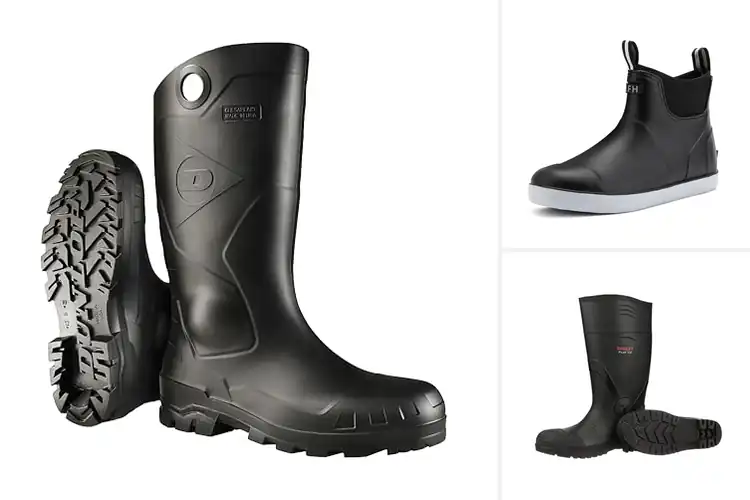 Detailed view of Best Men’s Rain Boots: Top 10 Picks for Dry, Stylish Comfort