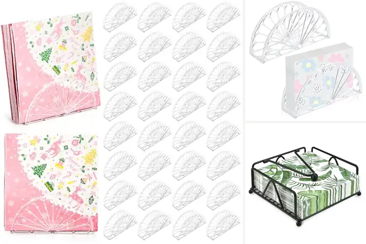 Detailed view of Best Napkin Holders for Parties