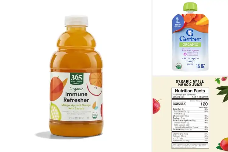 Detailed view of Best Organic Apple Mango Products