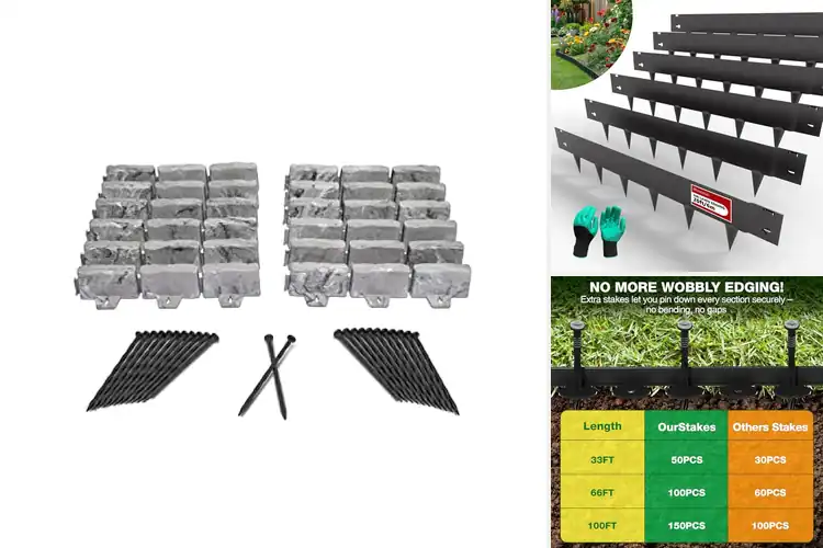 Detailed view of Best Outdoor Edgings: Stylish, Durable, No Dig Needed