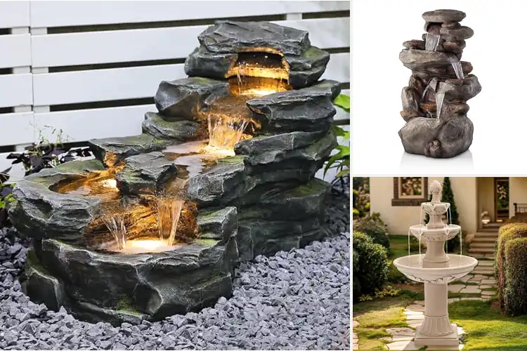 Detailed view of Best Outdoor Floor Fountains