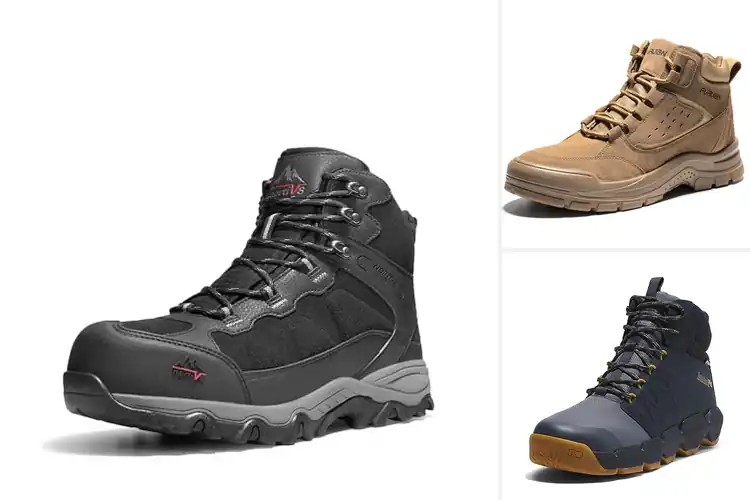 Detailed view of Best Outdoor Safety Boots