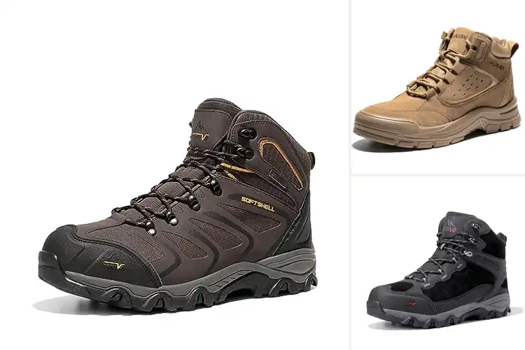 Detailed view of Best Outdoor Work Boots
