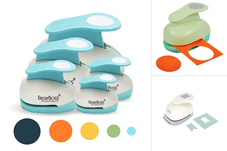 Detailed view of Best Paper Arch Punches