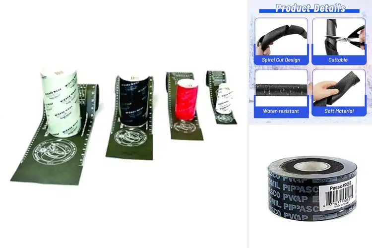 Detailed view of Best Pipe Covering Wraps