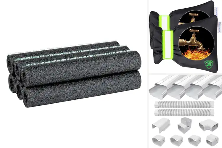 Detailed view of Best Pipe Covers: Protect & Save Year-Round