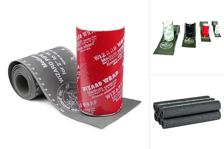 Detailed view of Best Pipe Wraps: Leak-Proof Insulation for Pipes