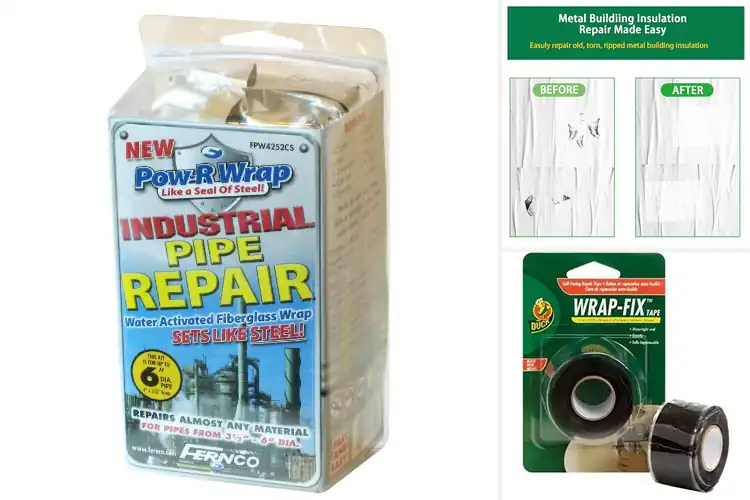 Detailed view of Best Plumbing Wraps