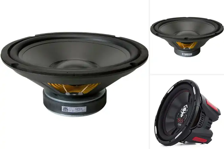 Detailed view of Best Poly Injection Woofer Speakers