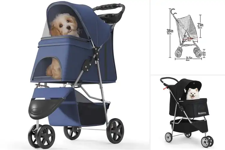 Detailed view of Best Portable Pet Strollers
