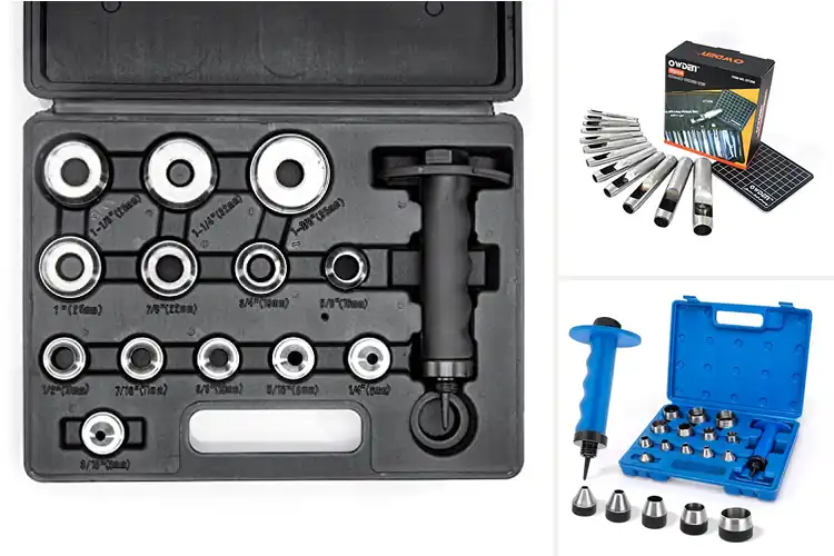 Detailed view of best professional rubber hole punches