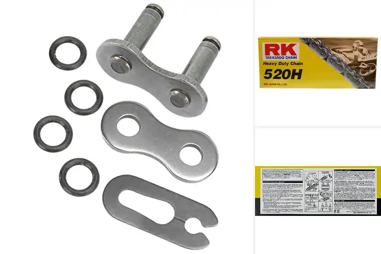 Detailed view of Best Racing Chain Links