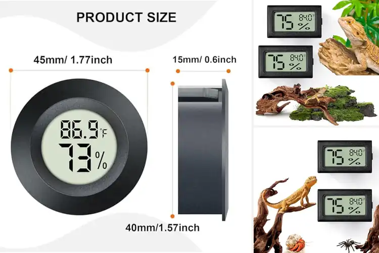 Detailed view of Best Reptile Tank Thermometers