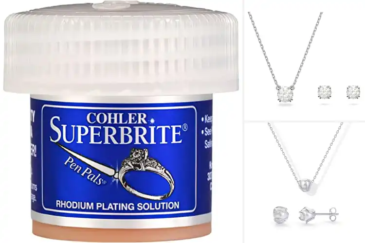 Detailed view of Best Rhodium Plating Sets for Brilliant, Long‑Lasting Shine