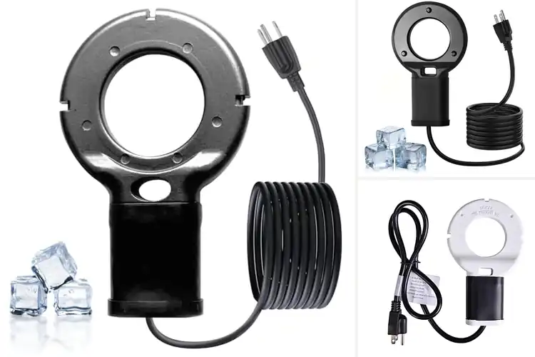 Detailed view of Best Rust-Resistant Waterer Heater With Teﬂon Coating
