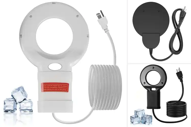 Detailed view of Best Safe Bird Bath Heater With Teflon Coating